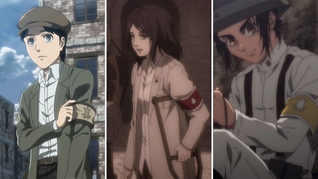 Shingeki-no-Kyojin-similitudes-obra-Isayama-y-nuestro-mundo-brazaletes-Hanami-Dango