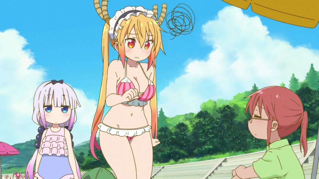 Miss Kobayashi's Dragon Maid - Episodios de playa - Hanami Dango 2