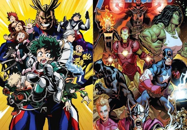 My Hero Academia - MHA x Avengers - Hanami Dango