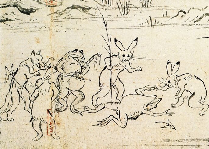 Teorías del origen y evolución del manga_2 - Hanami Dango