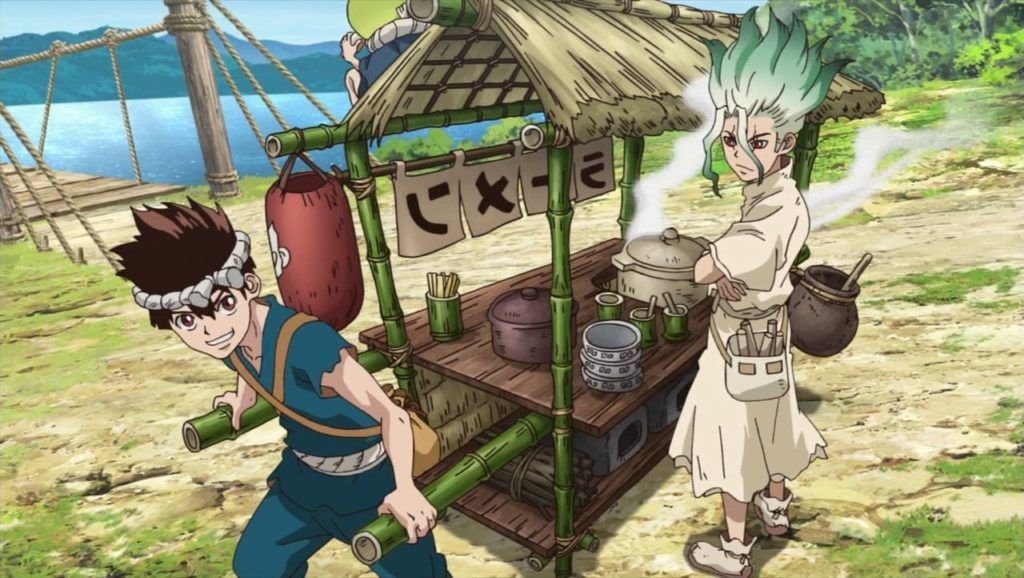 Dr. Stone y Robinson Crusoe - Hanami Dango 4