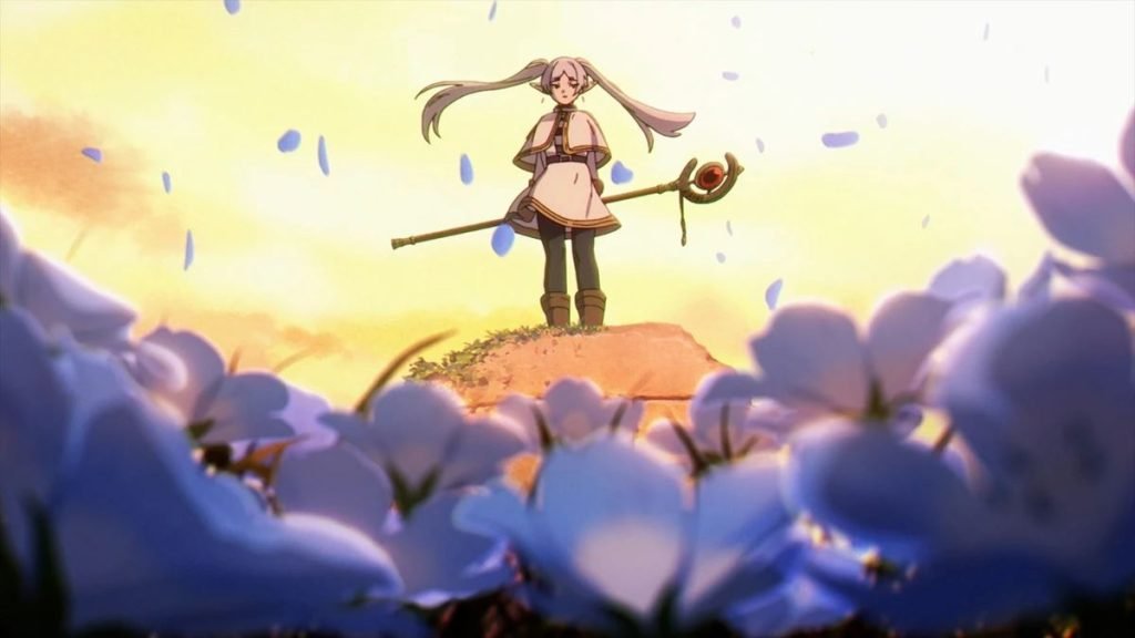Frieren reseña - Flores - Hanami Dango