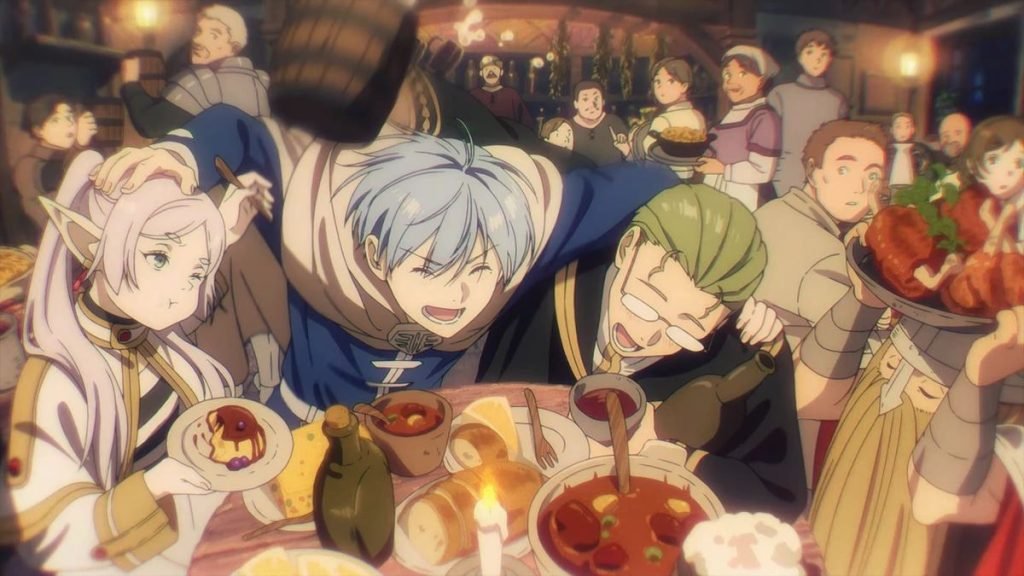 Frieren reseña - Frieren aventureros - Hanami Dango