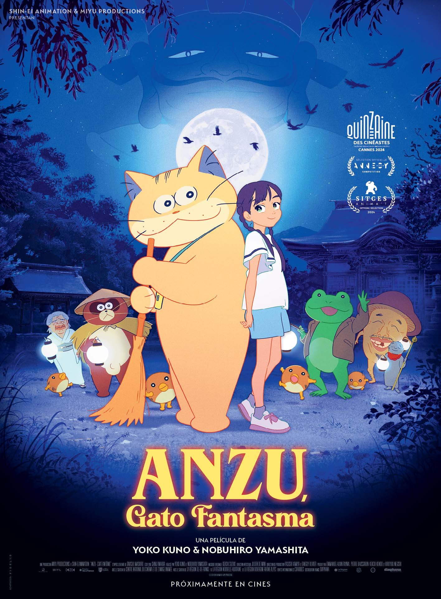 poster-anzu-gato-fantasma- Hanami Dango