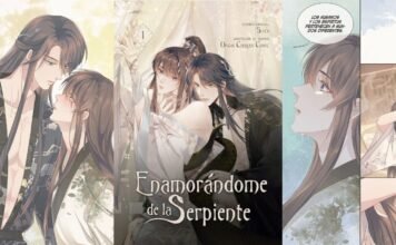 Enamorándome de la serpiente portada - Hanami Dango