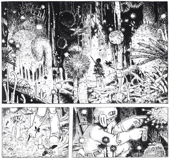 Nausicaa reseña - Paisaje - Hanami Dango