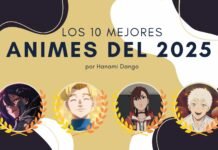 TOP 10 – Los mejores animes del 2025 Portada - mejores animes 2025 - hanami dango