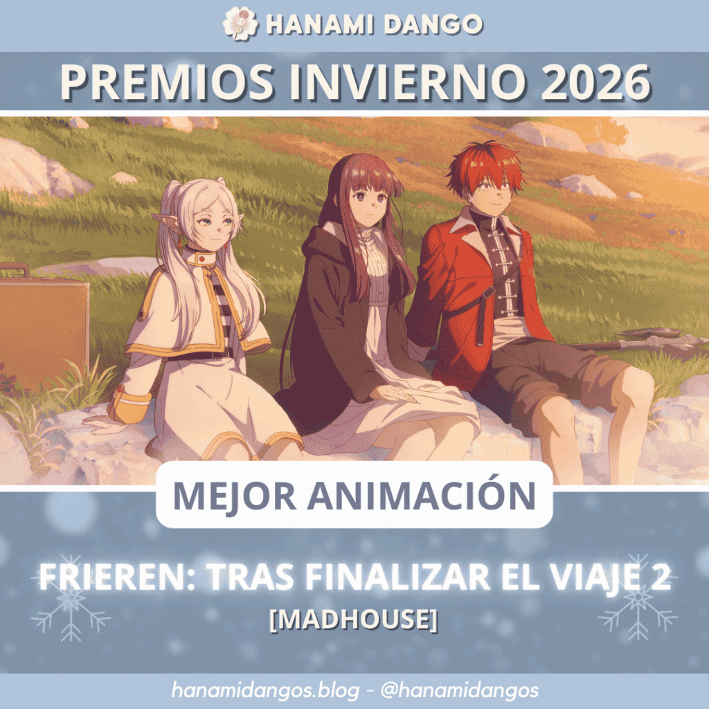 Premios Hanami Invierno 2026 - Animación - Hanami Dango