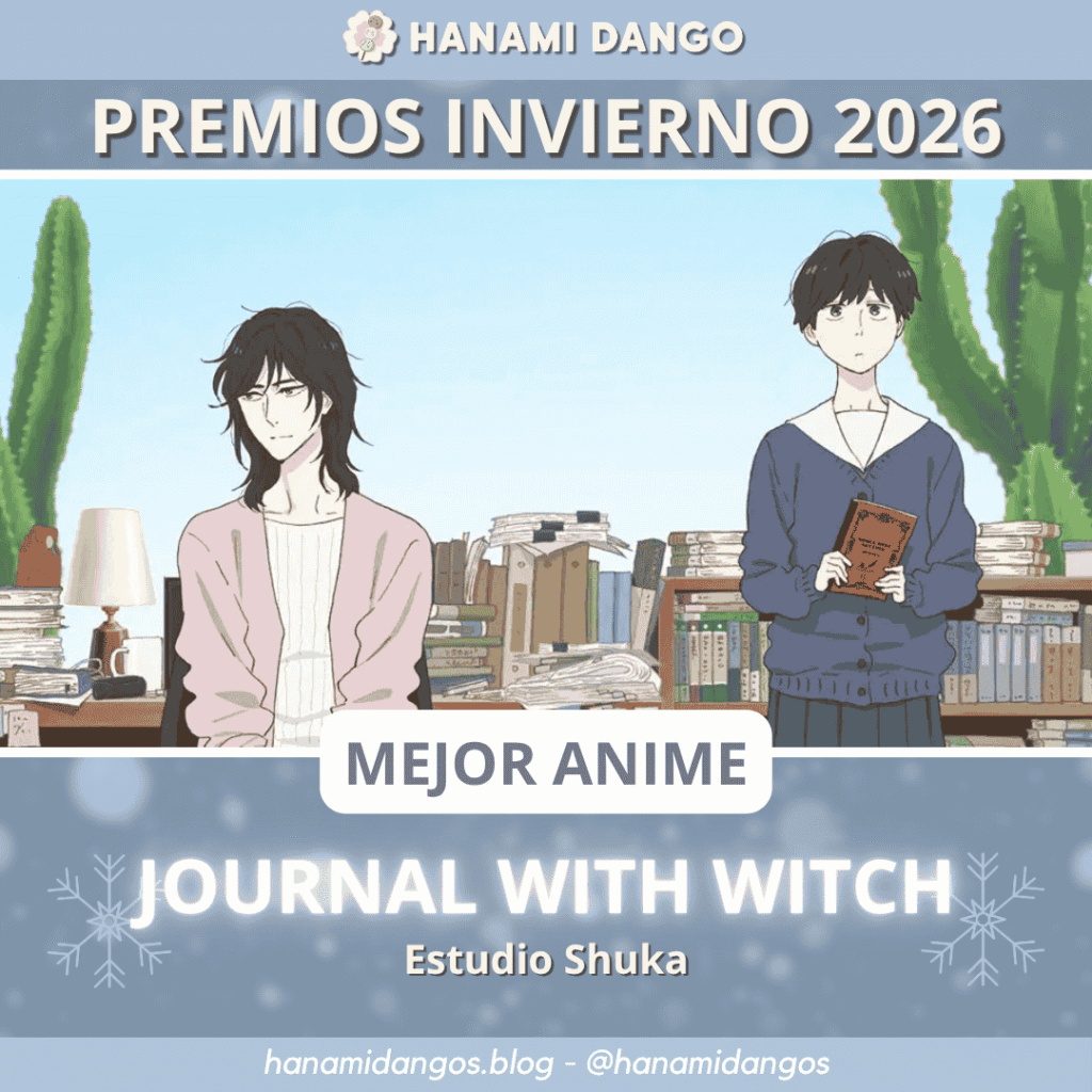 Premios Hanami Invierno 2026 - Mejor Anime - Hanami Dango