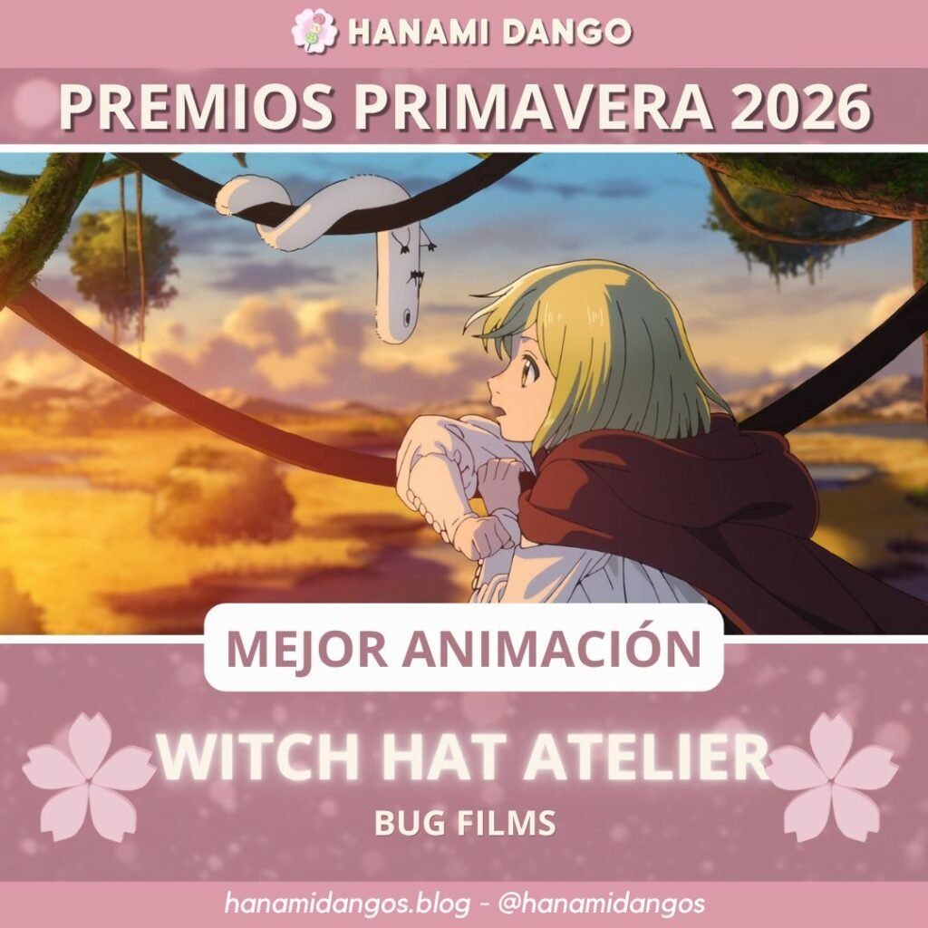 Premios Hanami Primavera 2026 - Mejor Animación - Hanami Dango