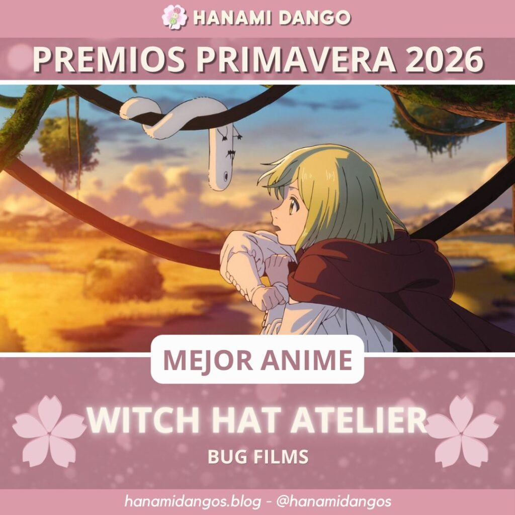 Premios Hanami Primavera 2026 - Mejor Anime - Hanami Dango