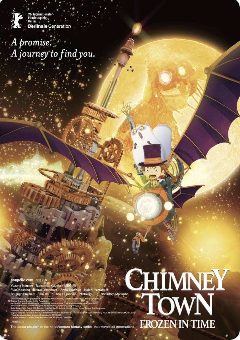 Chimney Town Frozen in Time - Poster - Hanami Dango