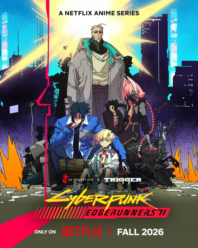 Cyberpunk Edgerunners 2 - Temporada Anime Otoño 2026 - Hanami Dango